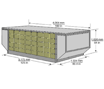 Lower Deck Container LD-6 Container-IATA Type 6-IATA Prefix: ALF-ATA: LD-6