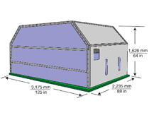 Lower Deck Container LD-7 Container-IATA Type 5-IATA Prefix: AAK-ATA: LD-7