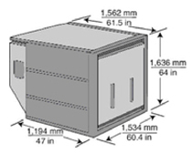 Полуразмерные контейнеры для нижней палубы LD 1 и LD 2 Low deck Containers LD-1 & LD-2