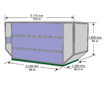 Lower Deck Container LD-8 Container-IATA Type 6-IATA Prefix: AQ-ATA: LD-8